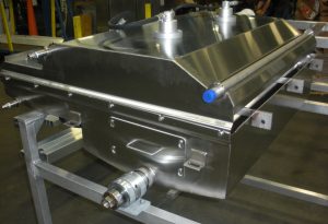 I.J. White's Typhoon Belt Washer with multiple rotary spray heads